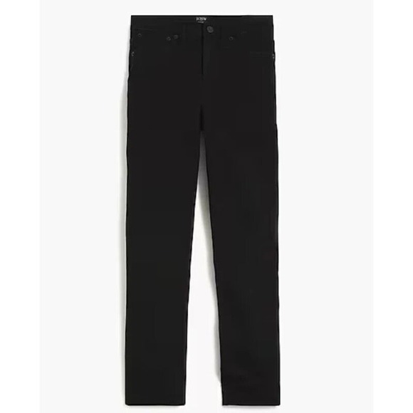 J Crew Curvy Straight Jeans 27 Black NWT All Day Stretch CB403 J.Crew 27" inseam - Picture 2 of 3